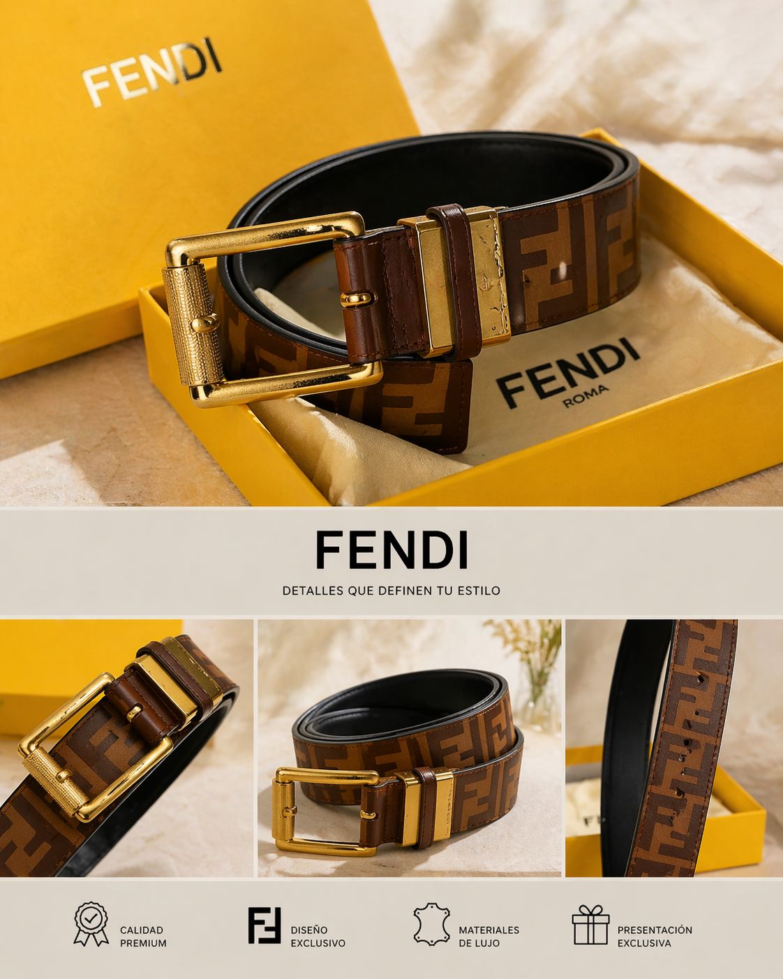 Fendi Cinturon
