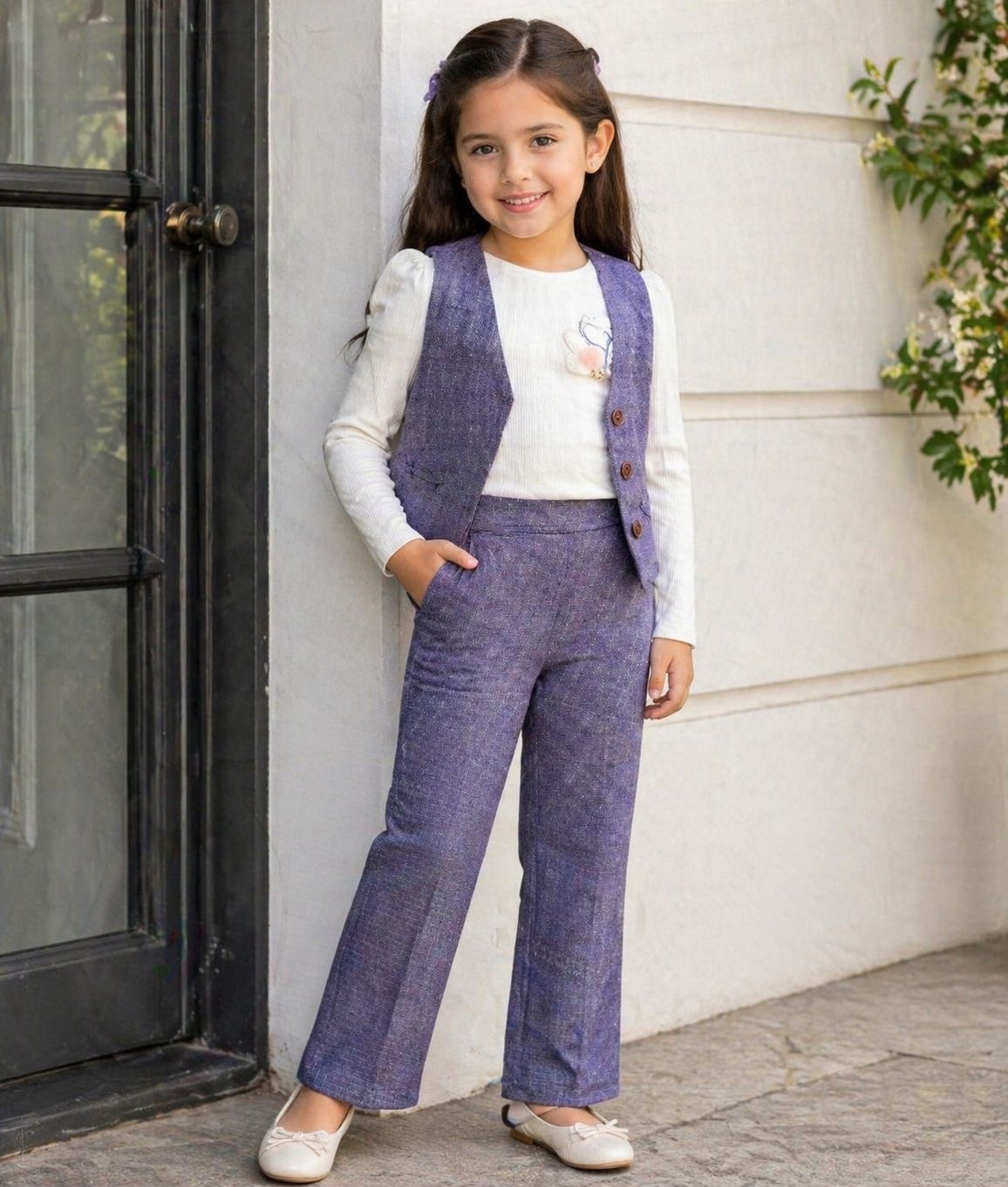 Conjunto Nina Lila
